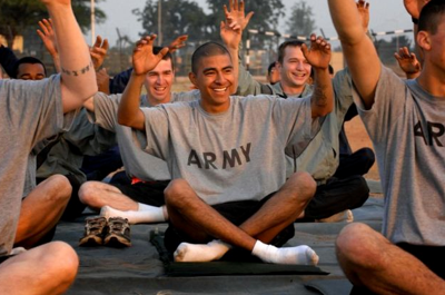 Army yoga