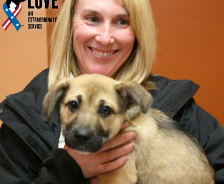 Army veteran adopts blind three-legged dog crippled by animal cruelty - Pets for Patriots Army veteran adopts blind three-legged dog crippled by animal cruelty - Pets for Patriots