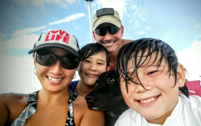 Shelter dog a blessing to Army family and their autistic son