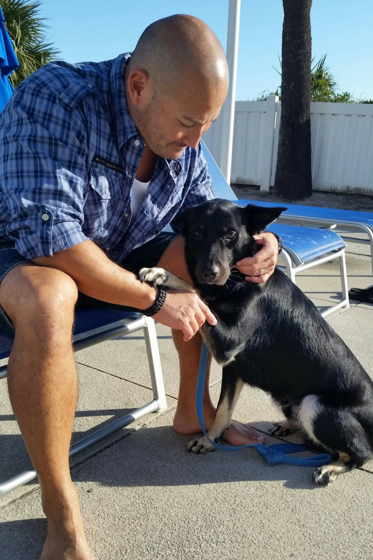 Shelter dog a blessing to Army family and their autistic son