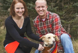 Navy nurse and rescue dog