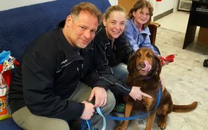 Homeless hound joins Devil Dog family