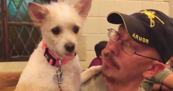 Army tanker finds joy with second chance dog