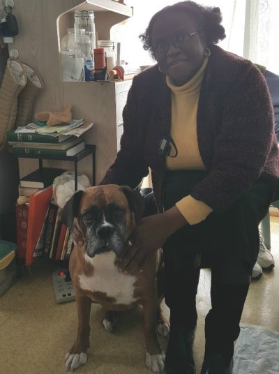 Trauma bonds Naval officer and shelter dog