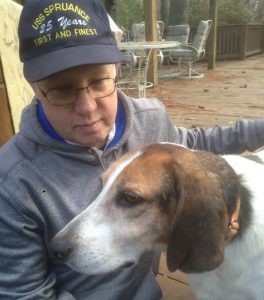 Naval retiree adds special needs dog to his pack