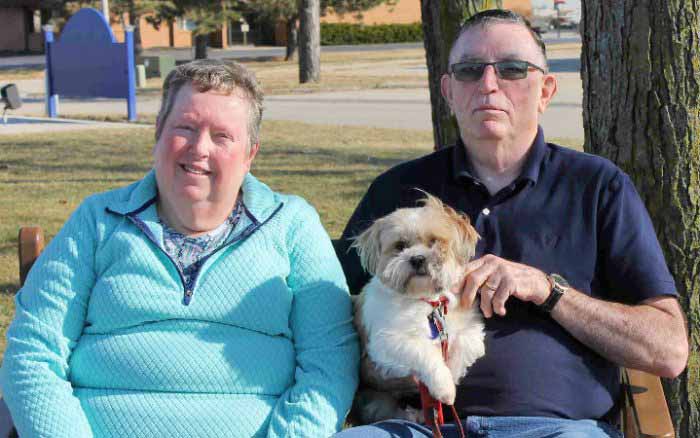 Air Force veteran takes chance on forsaken shelter dog