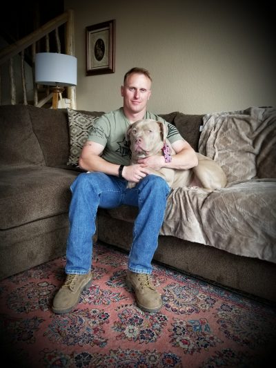Marine Corps veteran finds best friend in rescued Pit Bull