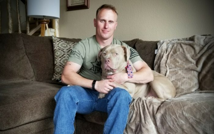 Marine Corps veteran finds friend in rescued Pit Bull
