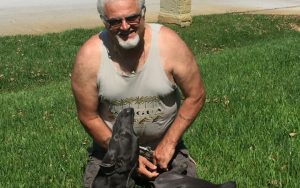 Marine veteran eases loneliness and loss with rescue dog