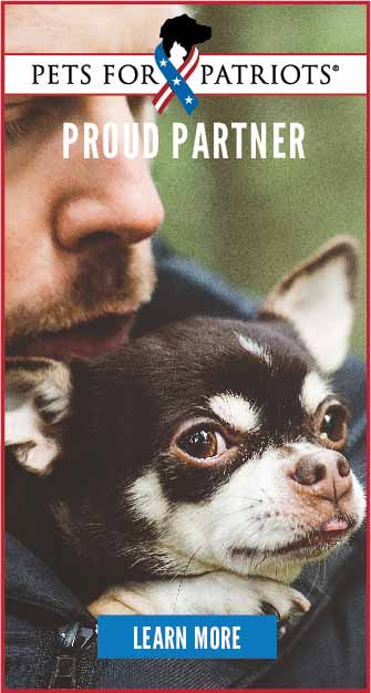 Proud Supporter of Pets for Patriots