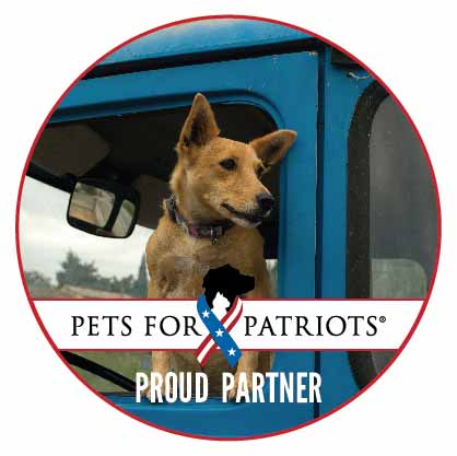 Proud Supporter of Pets for Patriots