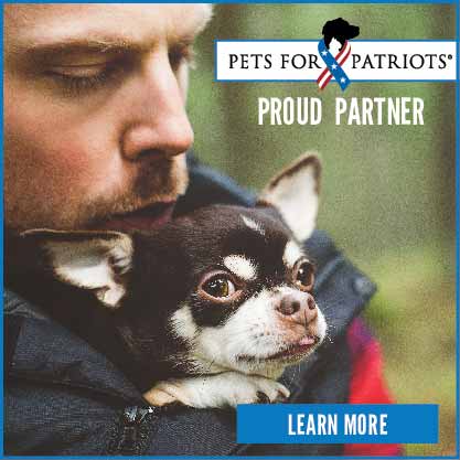 Proud Supporter of Pets for Patriots