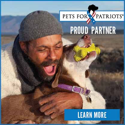 Proud Supporter of Pets for Patriots