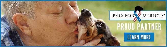 Proud Supporter of Pets for Patriots