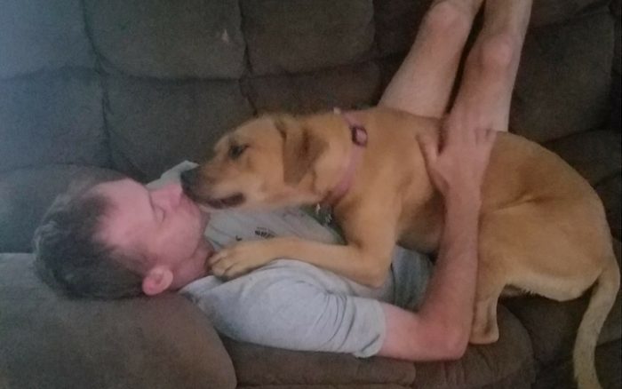 Dog's love gives Coast Guard veteran renewed sense of purpose