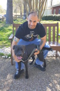 Smiling shelter dog makes Navy veteran's life complete