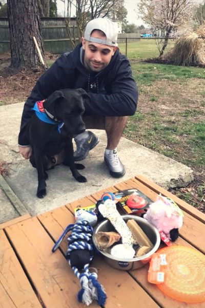 Smiling shelter dog makes Navy veteran's life complete