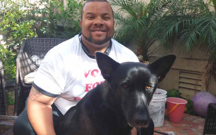 Air Force veteran finds reflection of himself in adopted shelter dog