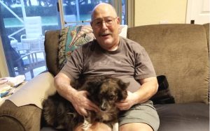 Feisty senior dog brings Vietnam veteran life-saving love and laughter