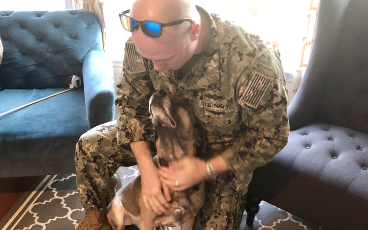 Hero Fund throws lifeline to Naval officer's adopted dog