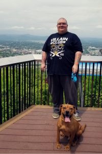 Disabled veteran rescued from depression by ailing shelter dog