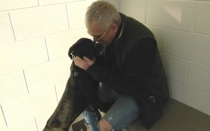 Rescue dog pulls Cold War veteran from behind walls of trauma