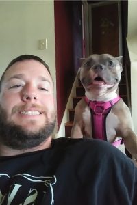 Pit Bull helps Iraq war veteran cope with divorce and loneliness
