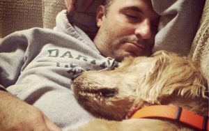 Adopted dog helps combat veteran through deployments, PTSD, and life