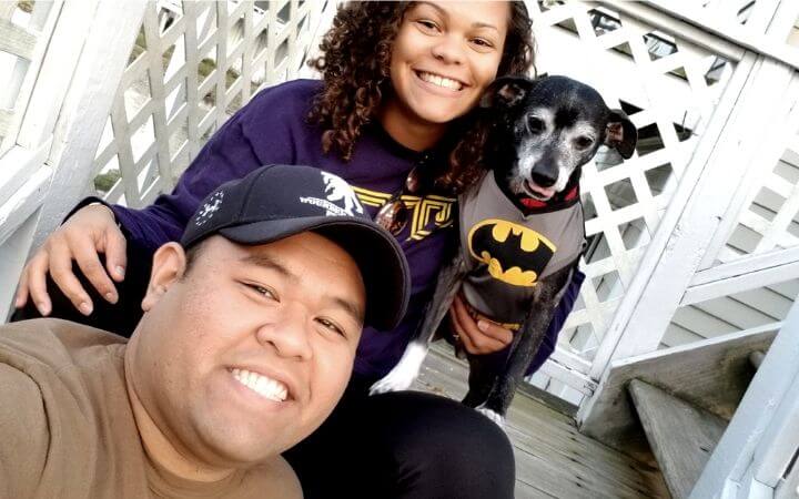 Snaggly-toothed special needs senior dog fulfills a Navy veteran’s lifelong dream