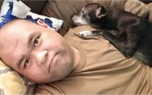 Snaggly-toothed special needs senior dog fulfills a Navy veteran’s lifelong dream