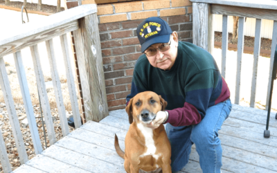 Vietnam veteran with passion for service gives abandoned dog third chance at life