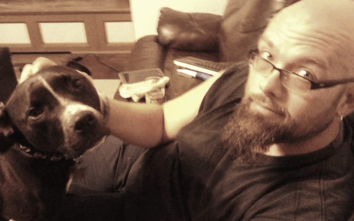 Veteran who saved chronically homeless Pit Bull dedicates his life to helping others
