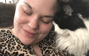 Navy corpsman with passion for helping others saves abandoned cat with medical needs