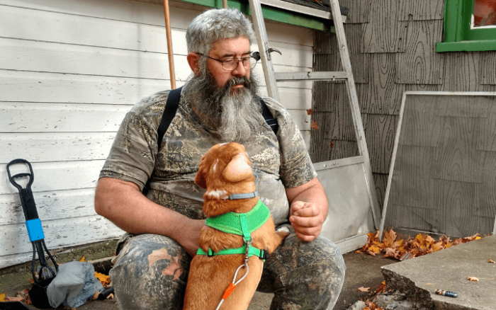Cinnamon brings welcome warmth to Navy veteran coping with an empty nest