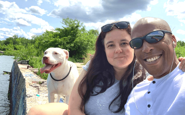 Pit Bull soothes Army veteran beset by PTSD, divorce and loss of young son to cancer