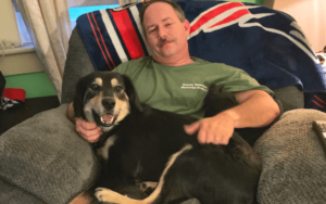 Navy veteran grieving loss of beloved pet is smitten by quirky shelter dog