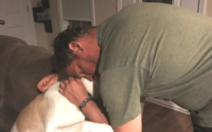 Former stray dog adopts combat Marine whose life was shattered by IED blast and PTSD