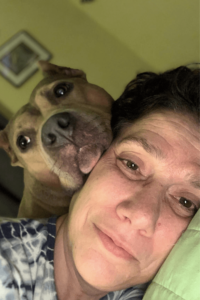 Abused Pit Bull and traumatized Army veteran mend one another's broken hearts