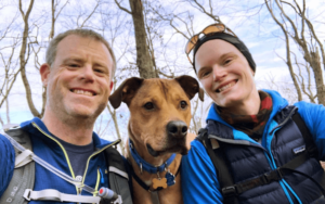 Adopted dog helps Naval officer and his wife stay healthy during COVID-19