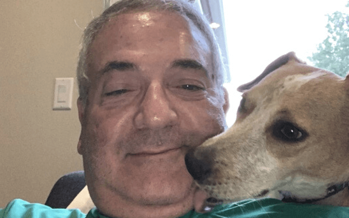 Rescue dog helps Air Force veteran and retired neurosurgeon recover from COVID-19