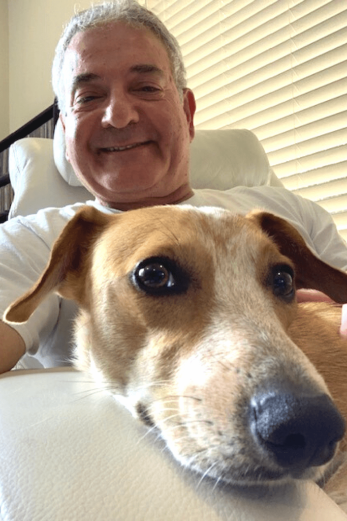 Rescue dog helps Air Force veteran and retired neurosurgeon recover from COVID-19