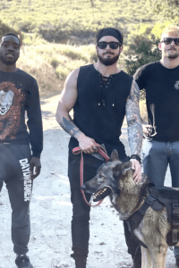 Healing at both ends of the leash for young Marine veteran and shelter dog