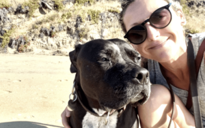 Older special needs Pit Bull helps Navy veteran overcome years of sleepless nights