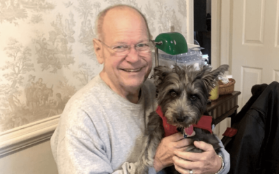 Retired naval aviator rescues four-legged copilot after losing a beloved dog