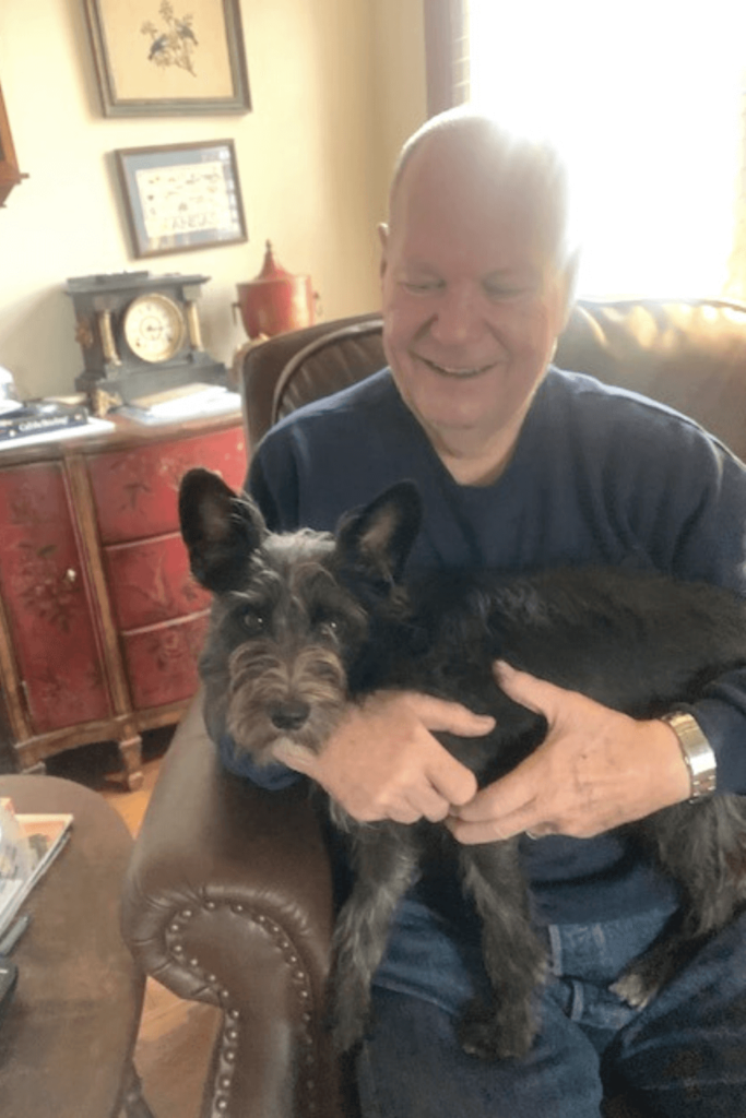 Retired naval aviator rescues four-legged copilot after losing a beloved dog