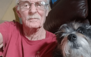 Former Army flight medic and lifelong caregiver rescues dog who nurtures him in return