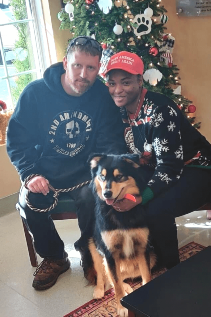 Marine Corps rifleman rescues shelter dog who becomes blessing to his young family