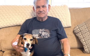 Retired Navy corpsman living with PTSD learns dogs are the best medicine