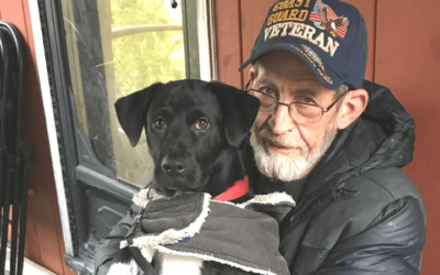Widower Coast Guard veteran gets 'new purpose in life' with rescue dog