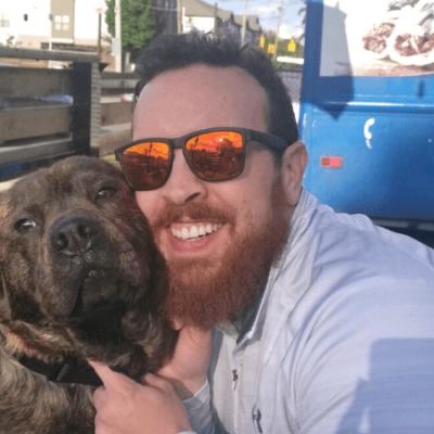 Air Force veteran learns there is something about a dog named Harry